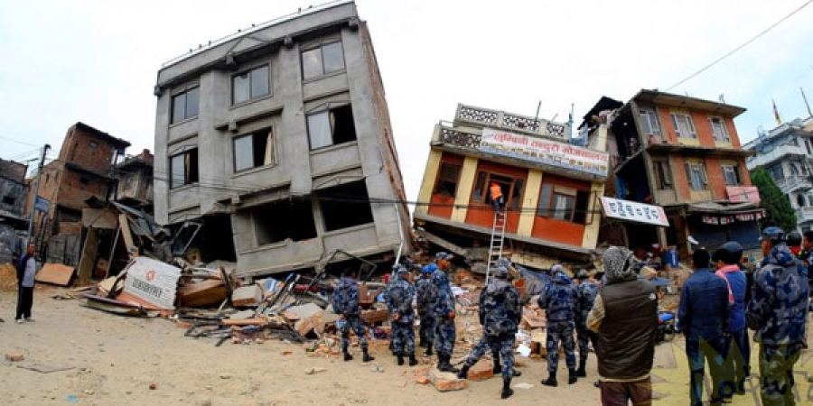 Непалд болсон газар хөдлөлтийн гамшиг