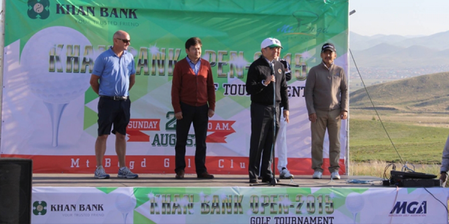 “Khan Bank Open 2015” гольфийн нээлттэй тэмцээн амжилттай болж өнгөрлөө   