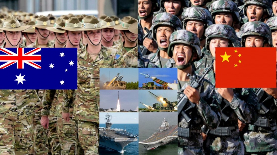 Хятад, Австралийн цэргийн байдал хурцадлаа
