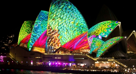 “Гэрэлт Сидней”  гэрэл болон хөгжмийн наадам