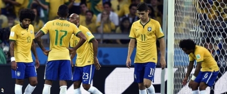 Бразилчууд түүхэн дэх хамгийн гутамшигт ялагдлаа хүлээлээ