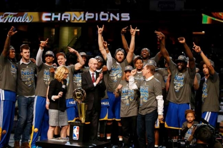 2015 оны NBA -ийн Аварга Golden State Warriors