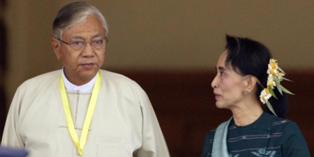 Мьянмарын ардчилсан Ерөнхийлөгч тангараг өргөв